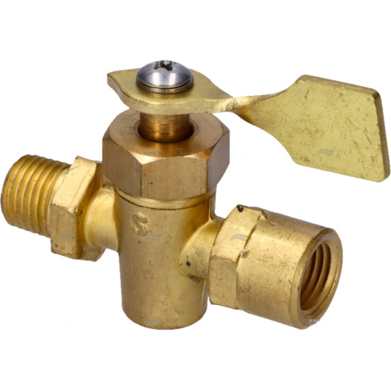 Vanne Carburant 1/4 NPT Male Femelle laiton 44250721 PIECESBATEAUX.COM