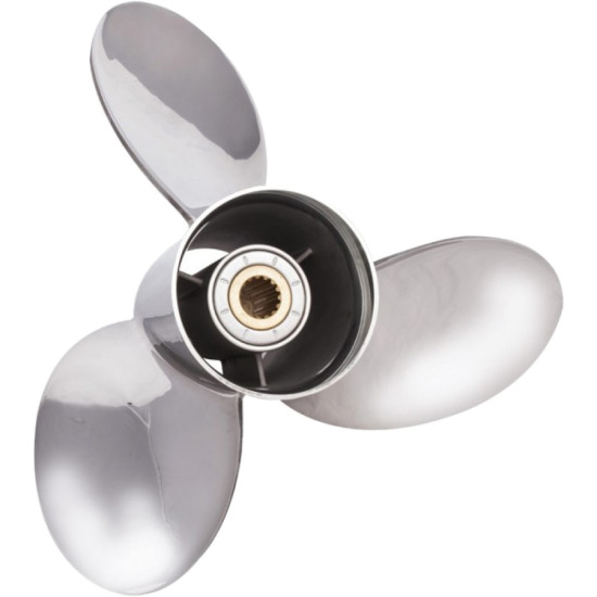Elica in acciaio inox SOLAS LEXOR 3 pale per SUZUKI DF150 a DF300 4571-XXX PIECESBATEAUX.COM