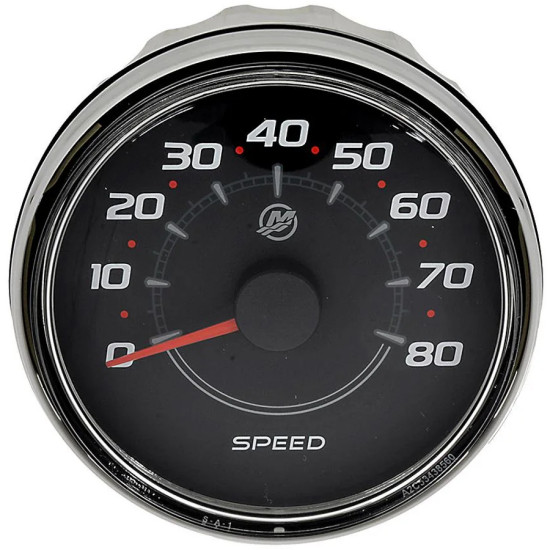 Speedomètre 80MPH SC100 85mm 8M0052853 PIECESBATEAUX.COM