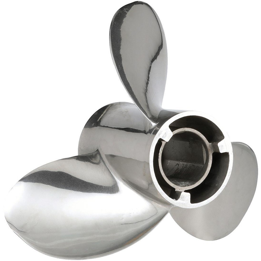 3-Blatt-Propeller aus Edelstahl SILVERADO 60–140 PS QS5116X PIECESBATEAUX.COM
