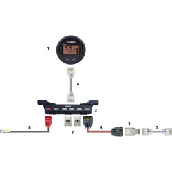 YAMAHA Rigging Kit with Command-Link Tachometer 6YR-762G0-82-00 PIECESBATEAUX.COM