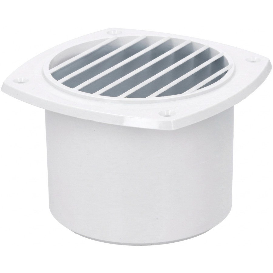 Griglia di ventilazione 125x125 per tubo da 100 mm 41251041 PIECESBATEAUX.COM