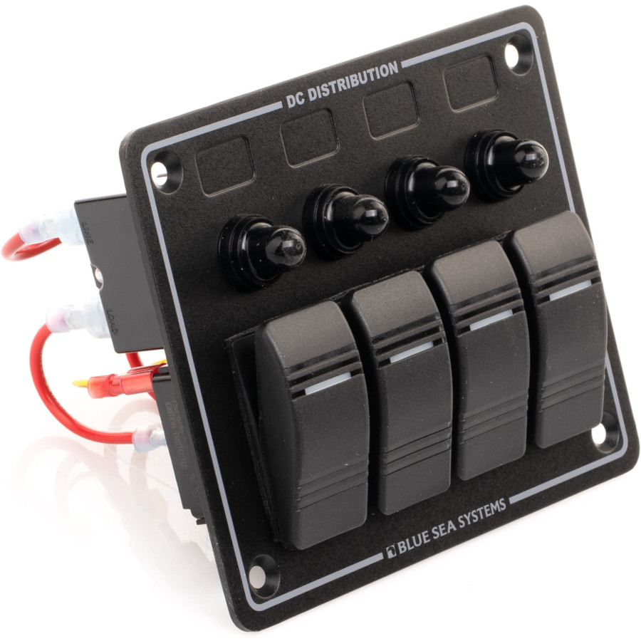 Cuadro eléctrico estanco Contura 4 secciones BS8372 PIECESBATEAUX.COM