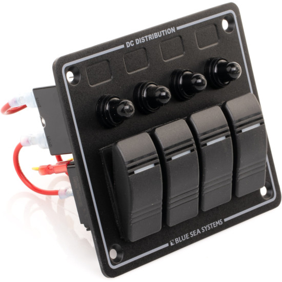 Quadro elettrico stagno Contura 4 sezioni BS8372 PIECESBATEAUX.COM