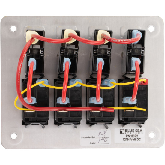 Cuadro eléctrico estanco Contura 4 secciones BS8372 PIECESBATEAUX.COM