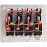 Quadro elettrico stagno Contura 4 sezioni BS8372 PIECESBATEAUX.COM