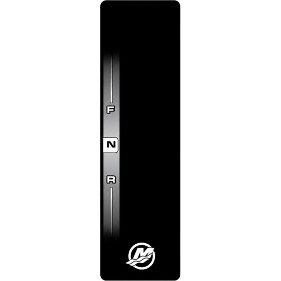 Sticker boitier de commande console simple MERCURY 8M0060478 PIECESBATEAUX.COM