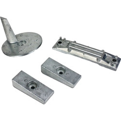 Kit de ánodos de aluminio para HONDA BF40A y BF50A CMHBF4050KITA PIECESBATEAUX.COM