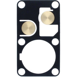 Guarnizione a doppia valvola JABSCO 29042-0000 per pompa wc manuale JAB29042-0000 PIECESBATEAUX.COM