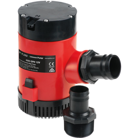 Pompa di sentina JOHNSON SPX L4000 15.000 L/h 12 V 98000100 PIECESBATEAUX.COM