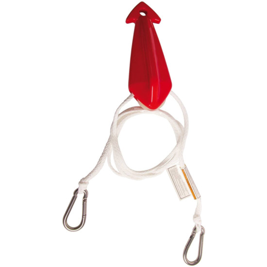 V de traction pour ski nautique et wake avec poulie 71901--PLA PIECESBATEAUX.COM