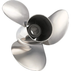 Hélice de acero inoxidable SOLAS NEW SATURN de 3 palas, de 40 a 130 Cv 9431-13X PIECESBATEAUX.COM
