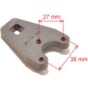 Chiave di smontaggio testata cilindro trim 38 mm x 6 352932 PIECESBATEAUX.COM