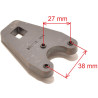 Chiave di smontaggio testata cilindro trim 38 mm x 6 352932 PIECESBATEAUX.COM