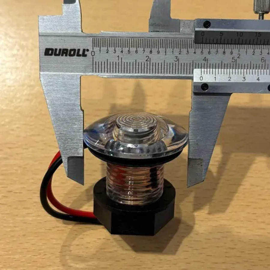 Lampada di cortesia a LED bianca EA-C91009W PIECESBATEAUX.COM