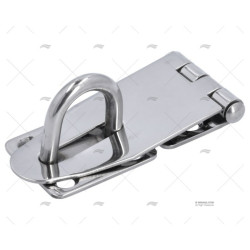 Chiusura con lucchetto in acciaio inox 76x30 40250113--IMN PIECESBATEAUX.COM