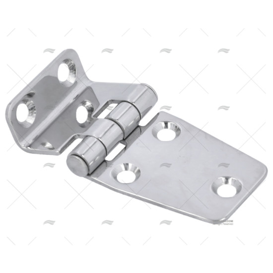 Stainless steel hinge 64x37x20 40250138--IMN PIECESBATEAUX.COM