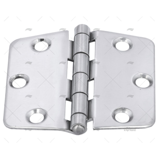 Bisagra de acero inoxidable 74x75 09120658--IMN PIECESBATEAUX.COM