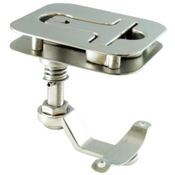 Cierre de suelo rectangular de acero inoxidable 316 09120712--IMN PIECESBATEAUX.COM