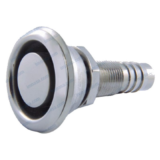 Bocchetta d'aerazione diritta in acciaio inox 09120786--IMN PIECESBATEAUX.COM