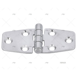 Cerniera inox 75x37x2 44250073--IMN PIECESBATEAUX.COM
