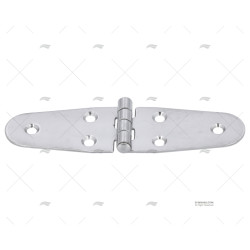 Bisagra de acero inoxidable 140x38x2 44250084--IMN PIECESBATEAUX.COM