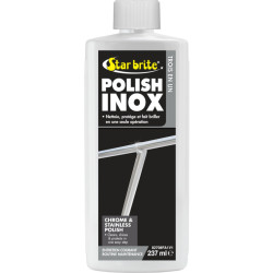 Lucidante per acciaio inossidabile e cromature Star Brite 478005 PIECESBATEAUX.COM