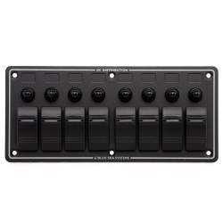 Quadro elettrico stagno Contura 8 sezioni BS8371 PIECESBATEAUX.COM