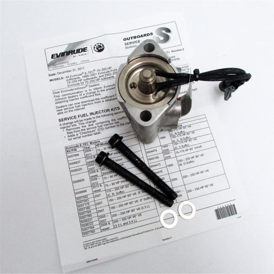 Injecteur de Carburant EVINRUDE E-TEC 60-90Cv (2013 et +) 5010221 PIECESBATEAUX.COM