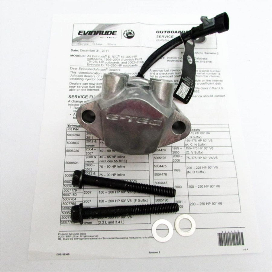 Injecteur de Carburant EVINRUDE E-TEC 60-90Cv (2013 et +) 5010221 PIECESBATEAUX.COM