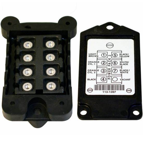 Caja de interruptores JOHNSON EVINRUDE 50 y 55 CV (1971-77) 113-1397 PIECESBATEAUX.COM