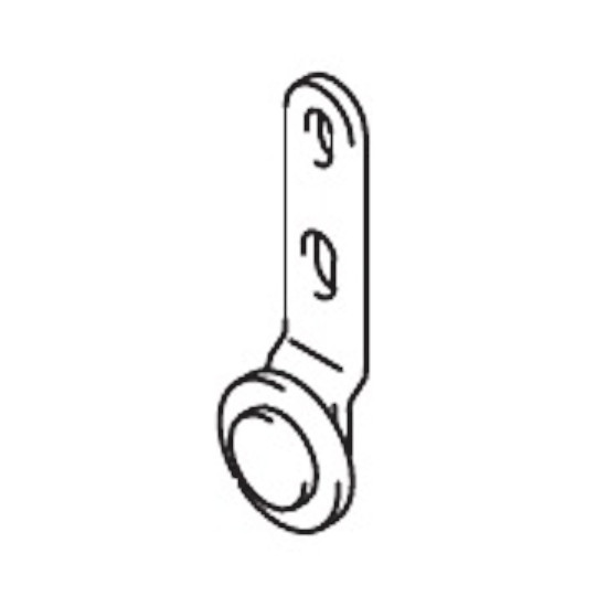 Gancio posteriore cofano SUZUKI DF25, DF40A, DF50A, DF60A 61610-95J00 PIECESBATEAUX.COM