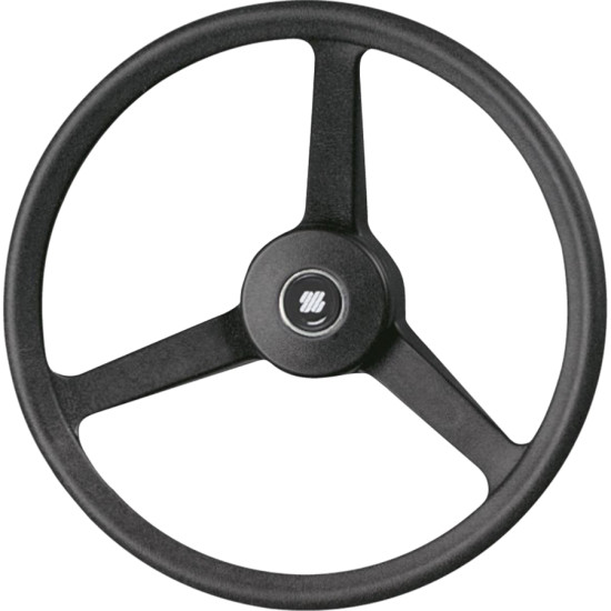 V32 Black Thermoplastic Steering Wheel Ø335mm V32--SEIMI PIECESBATEAUX.COM
