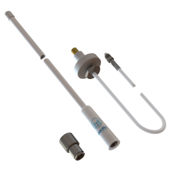 VHF antenna Nylon Pacific Aerials Height 0.6M Fixed 65000452 PIECESBATEAUX.COM