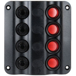 Cuadro eléctrico de mando con 4 interruptores 40250347-IMN PIECESBATEAUX.COM