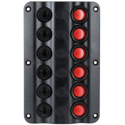 Cuadro eléctrico de mando con 6 interruptores 40250349--IMN PIECESBATEAUX.COM