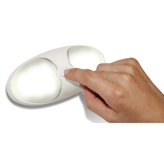 Lámpara de techo LED interior/exterior IP67 12/24V 2,5W 67000357 PIECESBATEAUX.COM