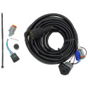 Fascio per scatola di comando JOHNSON-EVINRUDE 1995 e precedenti 768411 PIECESBATEAUX.COM
