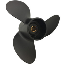 Elica 3 pale BLACK MAX MERCURY TOHATSU 4-6 CV 812949A02 PIECESBATEAUX.COM