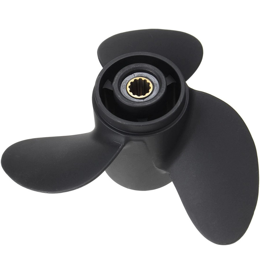 Hélice 3 palas BLACK MAX MERCURY TOHATSU 4 a 6 Cv 812949A02 PIECESBATEAUX.COM