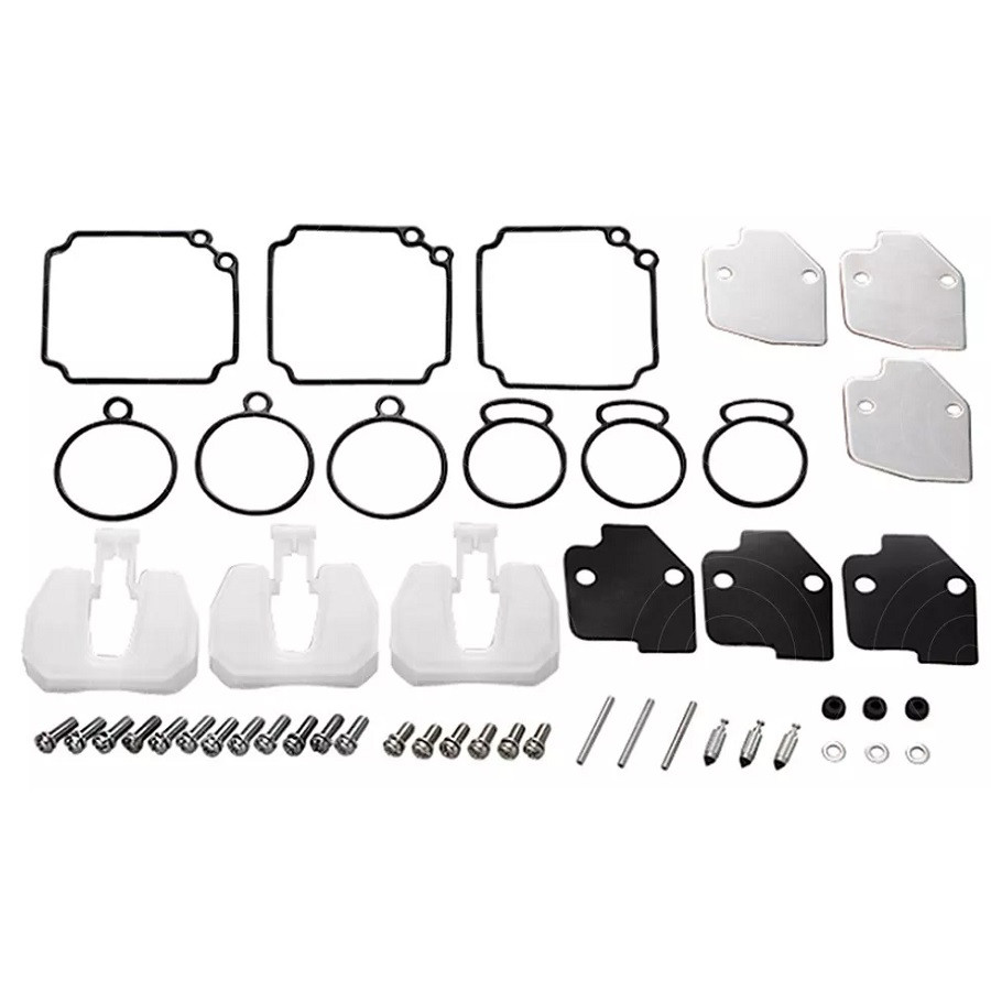 MERCURY and TOHATSU Carburetor Kit 40 and 50 HP 2-Stroke 853780A2 PIECESBATEAUX.COM