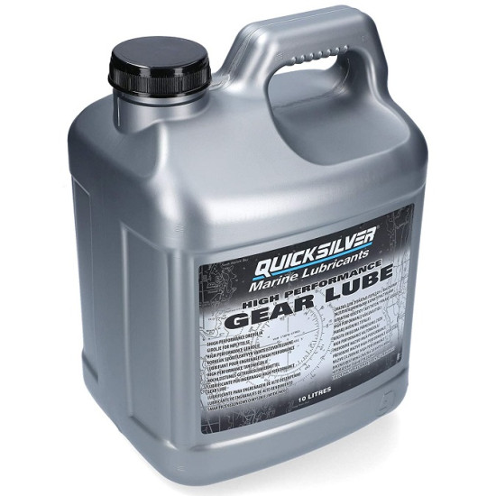 QUICKSILVER High-Performance gear oil (10L) 858065QB1 PIECESBATEAUX.COM