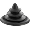 Fuelle de paso de 105 mm de diámetro, negro 13250048 PIECESBATEAUX.COM