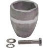 Aluminium-Anode für das Wellenende des Propellers MERCRUISER BRAVO 865182Q01 PIECESBATEAUX.COM