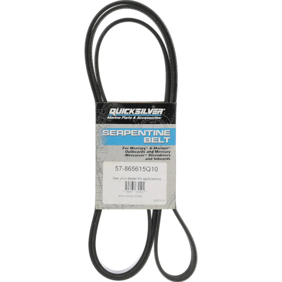 Cinghia serpentina MERCRUISER V8 lunga 2195 mm 865615Q10 PIECESBATEAUX.COM