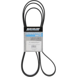 Correa serpentina MERCRUISER 496 MAG Largo 2519 mm 865635Q01 PIECESBATEAUX.COM