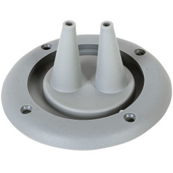 Fuelle pasacables 2 salidas Gris 13250068 PIECESBATEAUX.COM