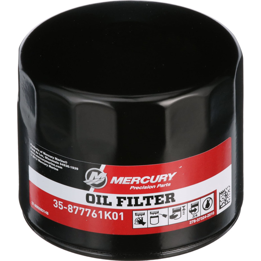 Filtro olio MERCURY 75-150 CV 4 Tempi EFI 877761Q01--877761K01 PIECESBATEAUX.COM