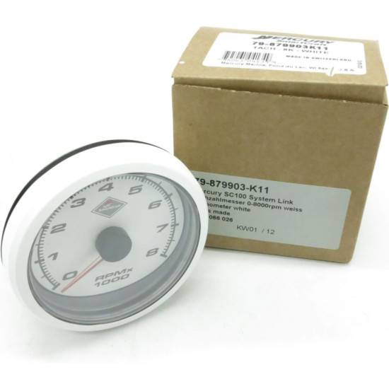 Contagiri 0-8000 RPM System Link SC100 85mm 879903K11 PIECESBATEAUX.COM