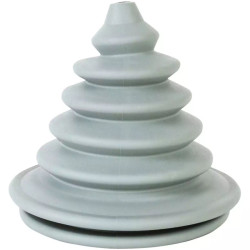 Fuelle de paso empotrado, diámetro 69 mm, gris 13250067 PIECESBATEAUX.COM
